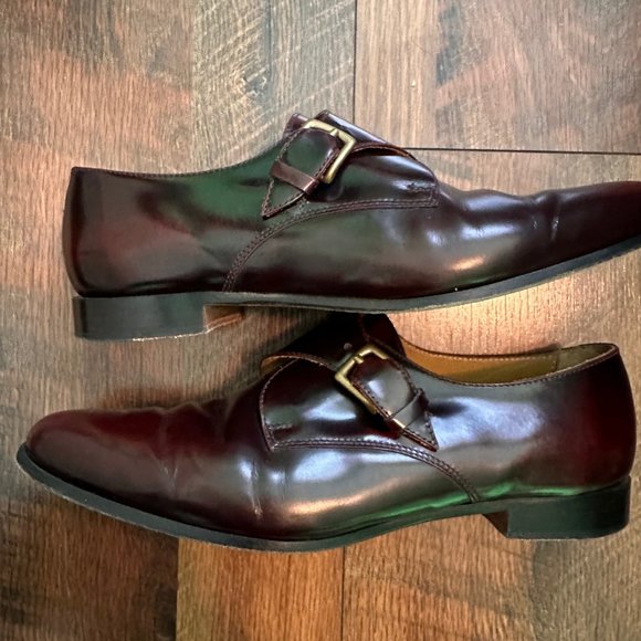 Single Monk Strap Leather Oxford - Picture 3 of 13